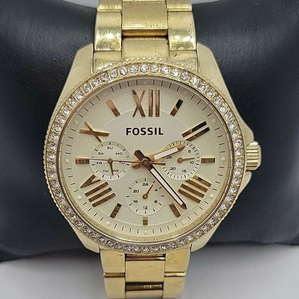 Fossil Cecile AM4482 Women Stainless Steel Analog Dial Quartz Wrist Watch DE189